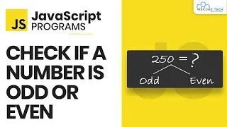 Learn How to Check If a Number is Odd or Even using JavaScript Javascript Project