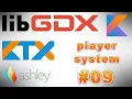 LibGDX Kotlin tutorial using LibKTX - Player System