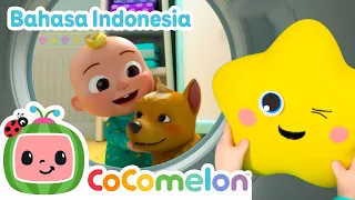 Bintang yang sangat bersih, berkedip-kediplah! | CoComelon Bahasa Indonesia - Lagu Anak Anak
