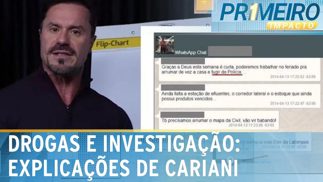"Ninguém trabalha fim de semana para fugir da polícia", diz Cariani | Primeiro Impacto (15/12/23)