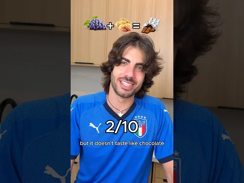 Italians try NEW VIRAL FOOD COMBO