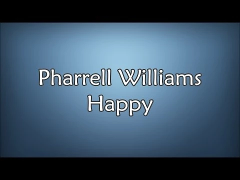 Download MP3 Pharrell Williams - Happy (Lyrics)