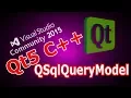 Qt5 C QSqlQueryModel With Mysql Database QTableView