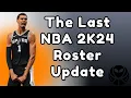 The Last NBA 2K24 Roster Update