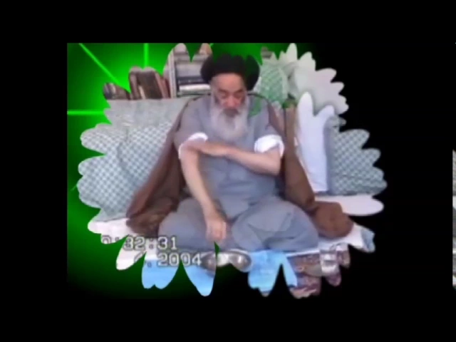 ⁣وضوء المرحوم سماحة آية الله السيد محمود السيستاني