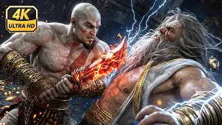 GOD OF WAR 3 REMASTERED – Kratos vs Zeus | FATHER vs SON Final Battle | CHAOS MODE [PS5 Pro]