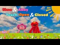 Lagu Sesame Street 🎬ABBY AND ELMO TEACH OPEN AND CLOSED 🎬 A KD Productions Puppet Show