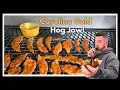 Smoked Hog Jowl with Carolina Gold BBQ Sauce