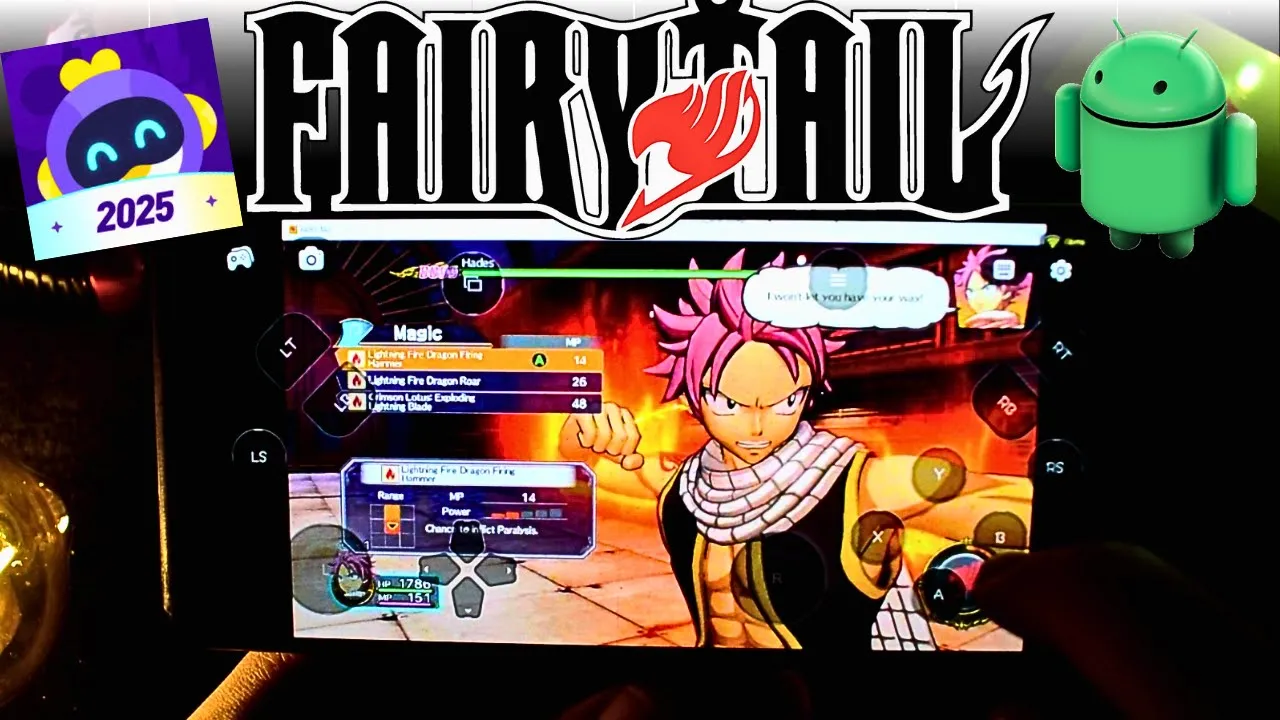 Fairy Tail Mobile Android Gameplay - Game for Android - 2025