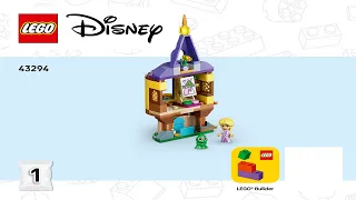 🪄 LEGO instructions 🪄 Disney 🪄 43294 🪄 Rapunzel's Mini Tower 🪄 Book 1 🪄