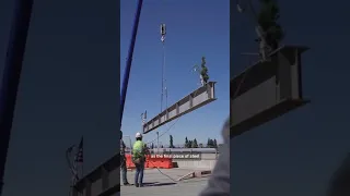 Beam Signing and Topping Off Ceremony for the Sutter Modesto Advanced Cancer Center and Care Complex