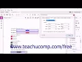 Acrobat Pro DC Position Properties of Form Fields - Adobe Acrobat Pro DC Training Tutorial Course