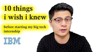 What I Wish I Knew Before My Internship at IBM