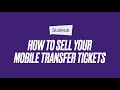 StubHub How to sell mobile transfer tickets