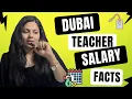 Teacher Salary in Dubai - Facts Full Breakdown Stegita Crasta