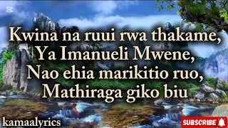 kwi na rui rwa thakame lyrics there is a fountain filled with blood