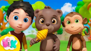 Mit láttam? 🐻 Gyerekdalok és állatos mondókák babáknak | HeyKids - Gyerekdalok Magyarul