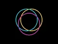 Circle Animated Motion Background Loop Free Download