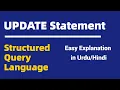 UPDATE Statement Structured Query language