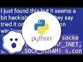 Finding local IP addresses using Python s stdlib