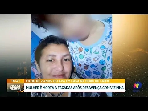 Mulher é brutalmente assassinada na frente do filho de dois anos