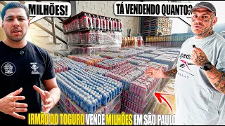 TOGURO DEIXOU SEU IRMÃO MILIONARIO VENDENDO BEBIDA? VISITANDO ADEGA MULTIMILIONARIA!!!!