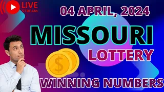 Missouri Midday Lottery Results For - 04 Apr 2024