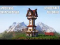How to build Medieval Watchtower - Minecraft Tutorial