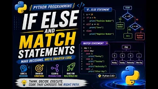 If Else and Match Statements Python Programming 7