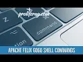 Apache Felix GOGO Shell commands