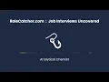 Analytical Chemist Job Interviews Uncovered