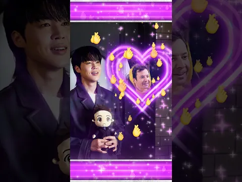 #Jimin meets one of his superfans 🤣 #FallonFlashback #BTS