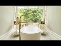 Primary Bathroom Gut Renovation Hudson NY Luxury Bathroom Design by FW Interiors Design