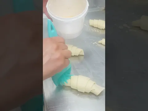 Как готовят Круассаны в нашем Цехе👍#рецепты #вкусная #выпечка