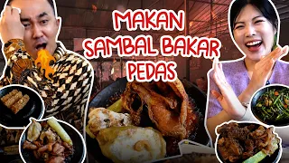 Download 🌶️🌶️SUPER PEDAS!! PERTAMA KALI MAKAN SAMBAL BAKAR BARENG SUAMI! MP3