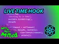 React Hook for Live Time