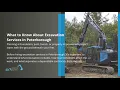 What to Know About Excavation Services in Peterborough