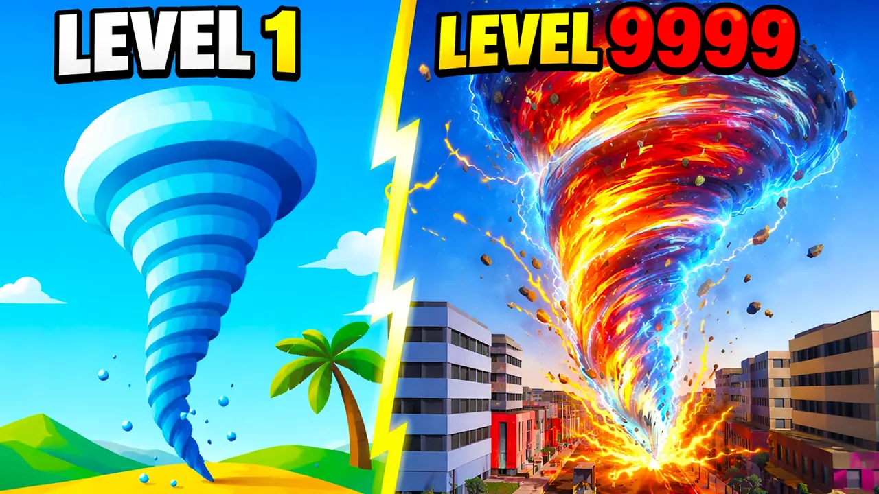 Tornado.io 3! NEW IO GAME!