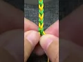 4 strand braid Basic knot for bracelet making Easy Bracelet for Beginners B012