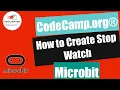 How to create Stop Watch in Microbit