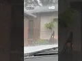Hail in Marion North Carolina