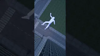 Npc gets kicked off a building - HyperBox