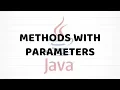 Methods With Parameters Java For Beginners