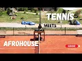 AFRO HOUSE DJ set on a TENNIS COURT | Episode 1 | GG Music #afrohousevibes #afrohousemix2025