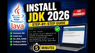 Install Java JDK in 2026 - Complete Beginner Guide