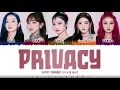Download Lagu SECRET NUMBER - 'PRIVACY' Lyrics [Color Coded_Han_Rom_Eng]