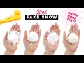 Most Popular Fake Snow Recipes TESTED Which one is the best