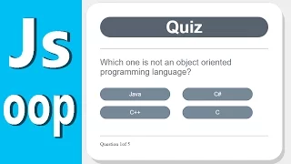 Develop a Quiz App with Javascript - Object Oriented Programming
