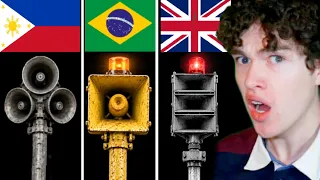 Rating Air Raid Sirens From Different Countries!