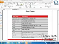 SQL 11g Tutorial in Bangla 46 Data types